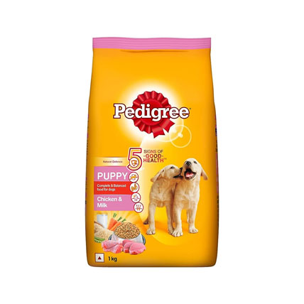 Pedigree Pet Food Puppy Chicken And Milk